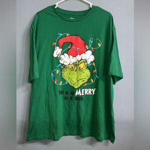 The grinch Green Grinch Christmas T-Shirt 2x